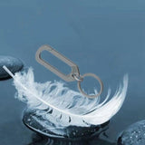 Titanium Buckle Keychain Outdoor Tool