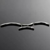 Titanium Curved Bar Eyebrow Navel Piercing 14G 16G