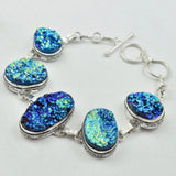 Titanium Druzy Bracelet 21cm B2861
