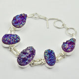 Titanium Druzy Bracelet 22.5cm B2382