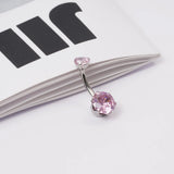Titanium G23 Navel Stud 14G Sexy Piercing Jewelry For Girls And Ladies