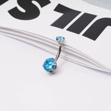 Titanium G23 Navel Stud 14G Sexy Piercing Jewelry For Girls And Ladies