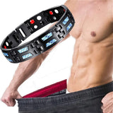 Titanium Magnetic Bracelet Carbon Fiber