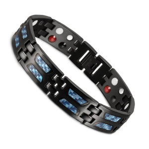 Titanium Magnetic Bracelet Carbon Fiber Bracelet Titanium Magnetic Therapy Brace