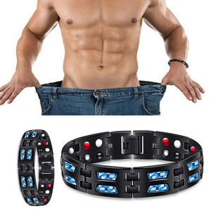 Titanium Magnetic Slimming Bracelet Therapy Healthcare Men Bangle