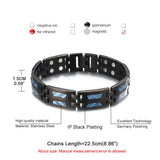 Titanium Magnetic Slimming Bracelet Men Bangle