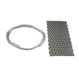 Titanium Mesh Anode Rhodium Mesh Wire For Silver Copper Plating