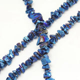 Titanium Quartz Rough Stones Chip Loose Beads Necklace Bracelet Bulk
