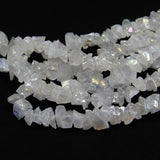 Titanium Quartz Rough Stones Chip Loose Beads Necklace Bracelet Bulk