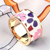 Enamel Colourful Brooch for Scarves Vintage Shawl Buckle for Women