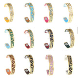 Woodpecker Shape Stainless Steel Cuff Bracelet