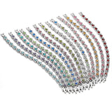 Titanium Steel Birthday Stone Crystal Bracelet Ladies