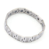 Titanium Steel Bracelet for Men Magnetic Therapy AntiFatigue