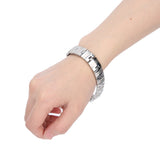Titanium Steel Bracelet for Men Magnetic Therapy AntiFatigue
