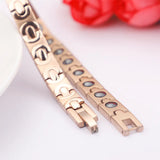 Titanium Steel European American Bracelet Magnet Stainless Steel