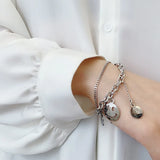 Titanium Steel Bracelet Female Version Couple Small Jewelry
