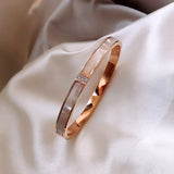 Titanium Steel Bracelet Exaggerated Shell Bracelet