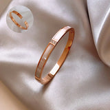 Titanium Steel Bracelet Exaggerated Shell Bracelet