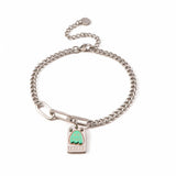 Demon Neutral Wind Bracelet Fadeless Casual Punk Stainless Steel Bracelet