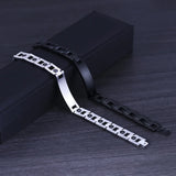 Titanium Steel Braided Magnet Energy Bracelet Bangle