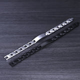 Titanium Steel Braided Magnet Energy Bracelet Bangle