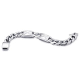 Titanium Steel Stone Bracelet Men's Bracelet