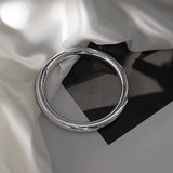 Titanium Steel Circular Bracelet European And American Style