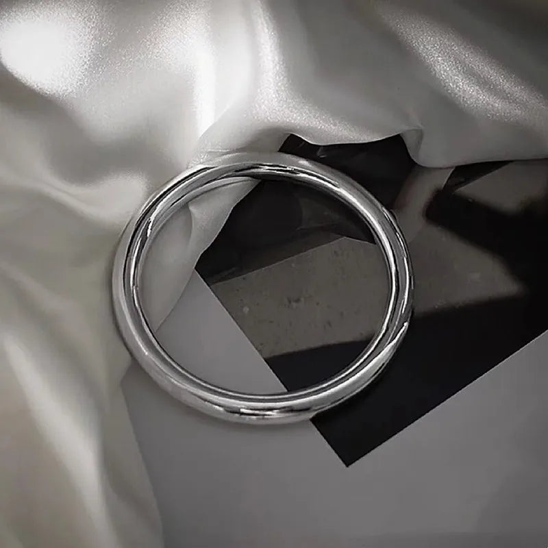 Titanium Steel Circular Bracelet European And American Style