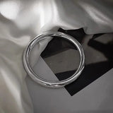 Titanium Steel Circular Bracelet European And American Style