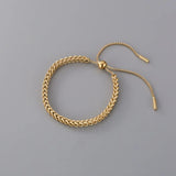 Titanium Steel Braided Keel Bracelet Women's Jewelry