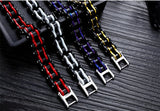 Titanium Steel Vintage Men's Cuff Bracelet