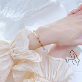 Titanium Steel Love Letter Bracelet 18k Clasp