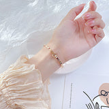 Titanium Steel Love Letter Bracelet 18k Clasp