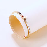 Titanium Steel Love Letter Bracelet 18k Clasp