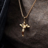 Titanium Steel Hands Pray Angel Necklace Chain Pendant Men Hip-hop Metal Jewelry