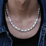Titanium Steel Magnetic Necklace for Men Anti-Radiation Immunity Holiday Gift
