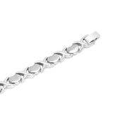 Titanium Steel Magnetic Therapy Bracelet Heart Shape Women Bracelet