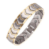 Magnetic Therapy Bracelet Titanium Steel Health Men's Bracelet