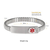 Titanium Steel Medical Bracelet