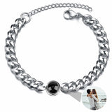 Personalized Photo Projection Bracelet for Family Gathering