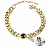 Personalized Photo Projection Bracelet for Family Gathering