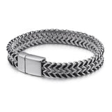 Men's Titanium Steel Overlord Chain Bracelet