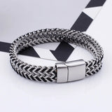 Men's Titanium Steel Overlord Chain Bracelet