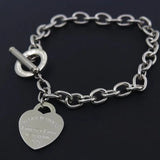 Heart of Love Bracelet Women's Antique Jewelry Gift