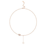Titanium Steel No Fade Light Necklace Woman Tide Personality