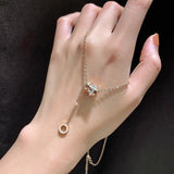 Titanium Steel No Fade Light Necklace Woman Tide Personality