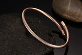Titanium Steel Opening Ladies Bracelet Geometric Couple Jewelry