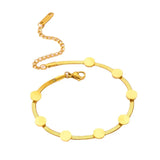 Titanium Steel Snake Bone Chain Bracelet Waterproof Jewelry