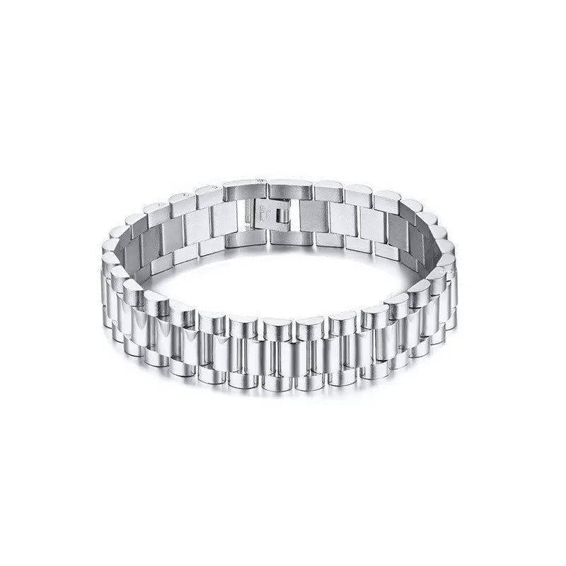 Titanium Steel Bracelet for Men Women