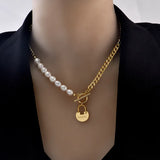 Baroque Natural Pearl Necklace for Women